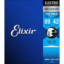 Cargar imagen en el visor de la galería, Elixir Strings Polyweb Electric Guitar Strings