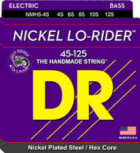 Cargar imagen en el visor de la galería, DR Nickel Lo-Rider Bass Strings