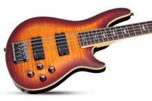 Cargar imagen en el visor de la galería, Schecter Omen Extreme-5 Bass Guitar Vintage Sunburst