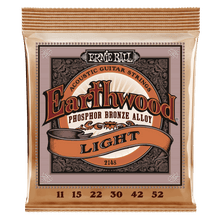 Cargar imagen en el visor de la galería, Ernie Ball Earthwood Phosphor Bronze Acoustic Guitar Strings