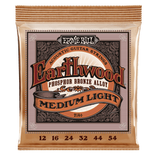 Cargar imagen en el visor de la galería, Ernie Ball Earthwood Phosphor Bronze Acoustic Guitar Strings