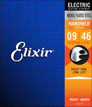 Cargar imagen en el visor de la galería, Elixir Strings Nanoweb Electric Guitar String
