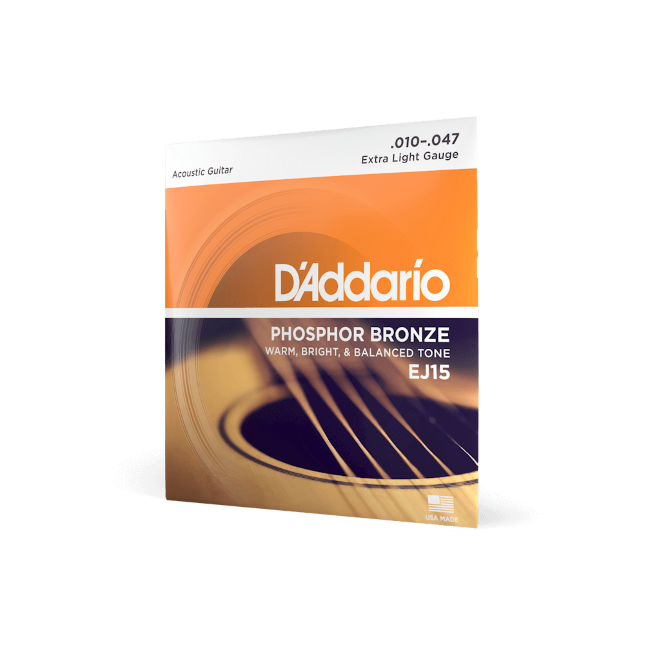 D'Addario Phospor Bronze Acoustic Guitar Strings