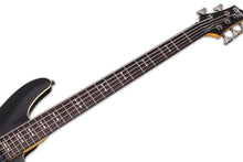 Cargar imagen en el visor de la galería, Schecter Omen-5 Bass Guitar Gloss Black
