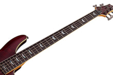 Cargar imagen en el visor de la galería, Schecter Omen Extreme-5 Bass Guitar Black Cherry
