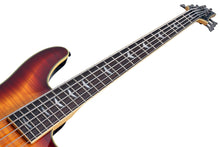 Cargar imagen en el visor de la galería, Schecter Omen Extreme-5 Bass Guitar Vintage Sunburst
