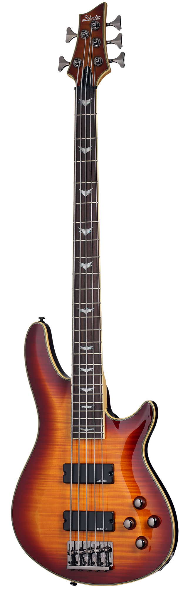 Schecter Omen Extreme-5 Bass Guitar Vintage Sunburst