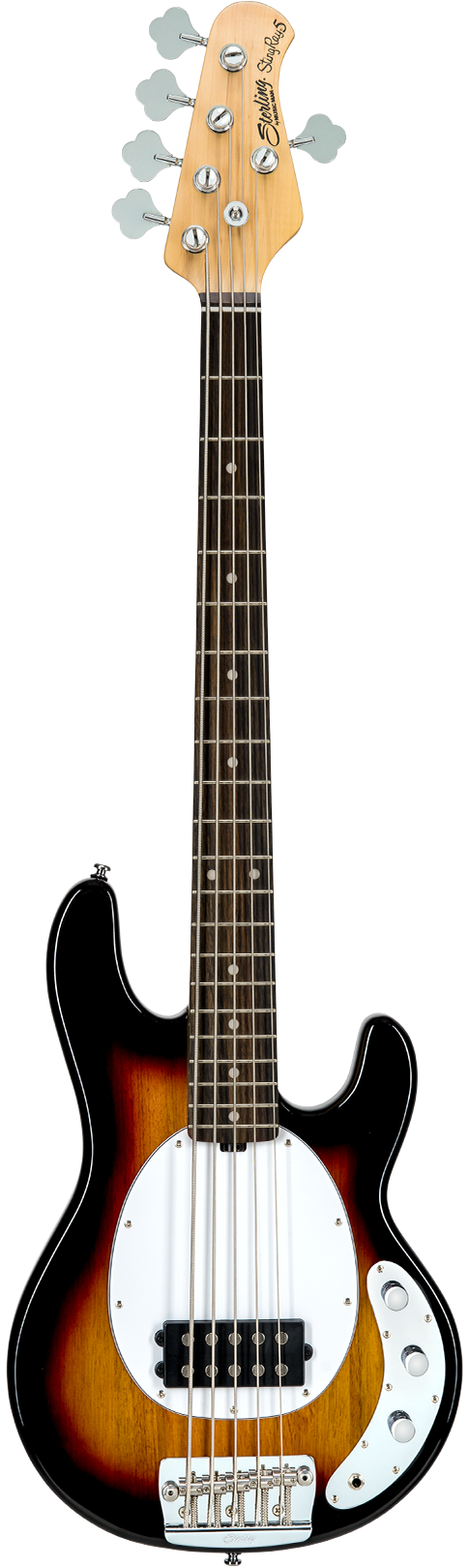 Music Man Stingray-5 Bass Guitar 3-Tone Sunburst