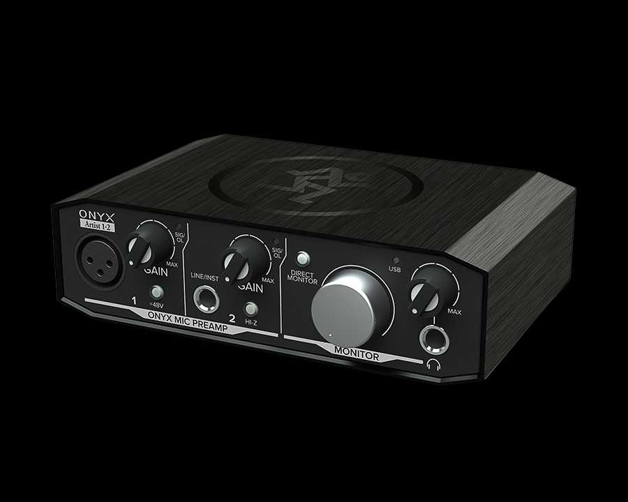 Mackie Onyx Artist 1•2 Interface