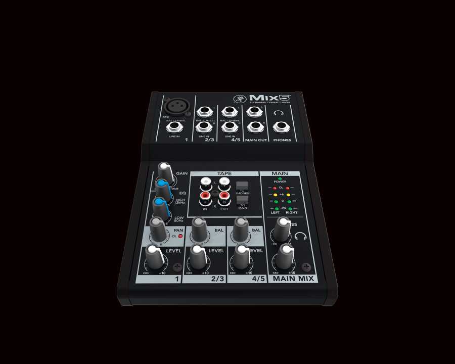 Mackie Compact Mixers